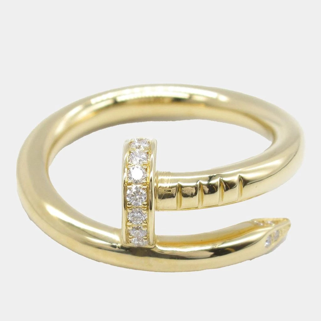 商品[二手商品] Cartier|Cartier 18K Yellow Gold Diamond Juste Un Clou Ring EU 50,价格¥31835,第1张图片