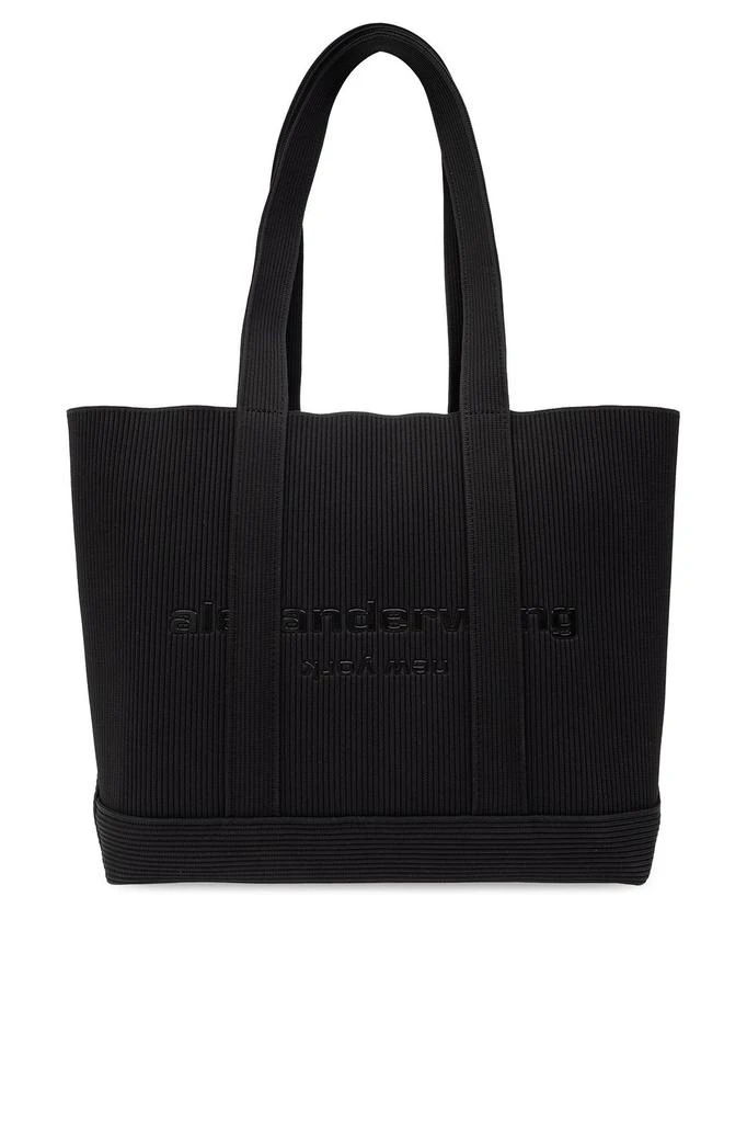 商品Alexander Wang|Alexander Wang Ryan Ribbed Knit Medium Tote Bag,价格¥5885,第1张图片