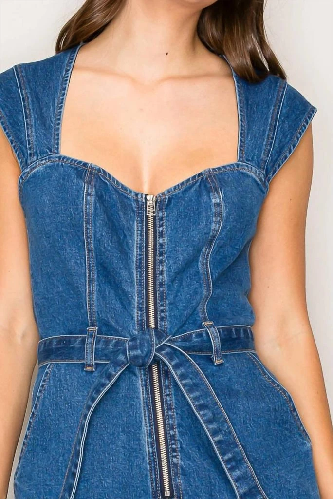 商品Curds & Whey|Curds & Whey - Zip Front Jumpsuit,价格¥509,第4张图片详细描述