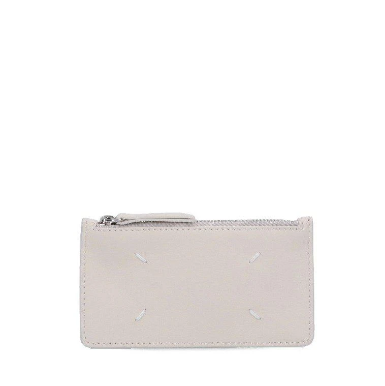 商品MAISON MARGIELA|Maison Margiela Four-Stitch Detail Zip-Closure Coin Purse,价格¥1627,第1张图片