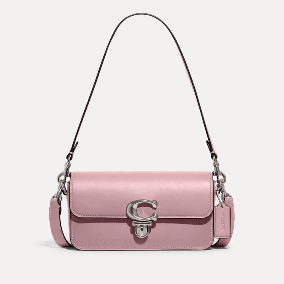 商品Coach|Coach Women's Glovetanned Leather Studio Baguette Bag - Lh/Faded Purple,价格¥2214,第1张图片