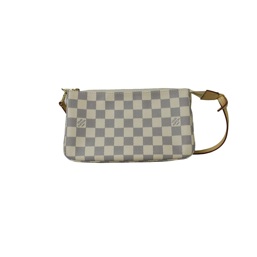 商品Louis Vuitton|Louis Vuitton Pochette Accessories Damier Azur White,价格¥14273,第1张图片