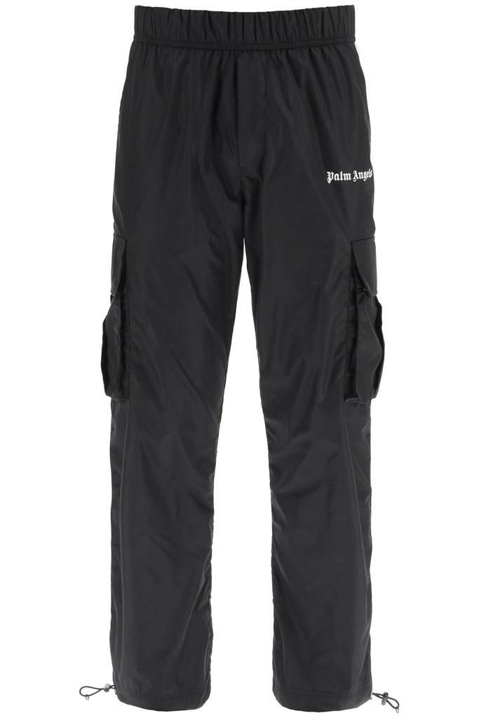 Palm Angels Nylon Cargo Pants With Side Contrast Track Bands商品第1张图片规格展示