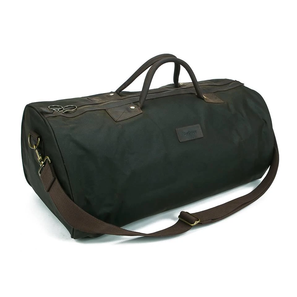 商品Barbour|Barbour Heritage Men's Wax Holdall - Olive,价格¥1701,第4张图片详细描述