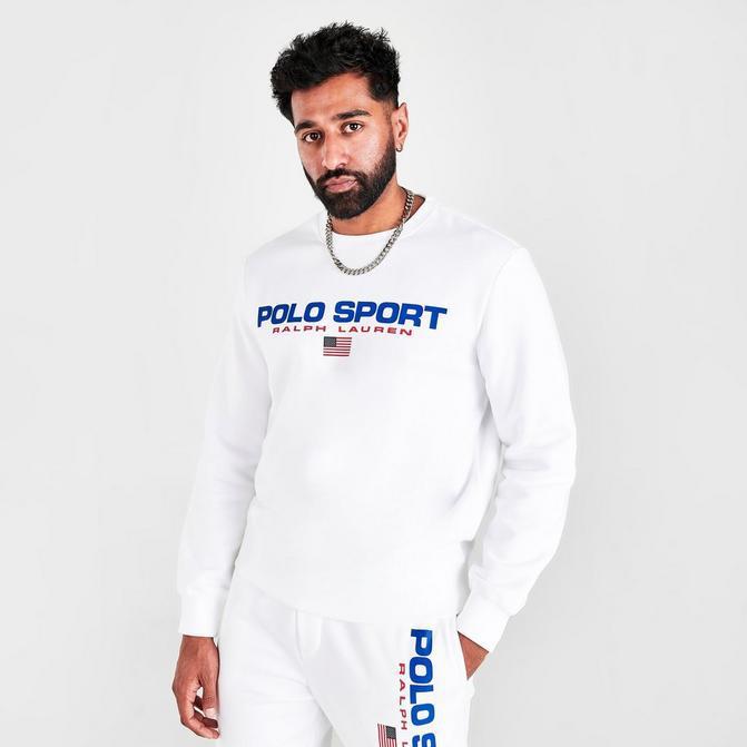 商品Ralph Lauren|Men's Ralph Lauren Polo Sport Fleece Crewneck Sweatshirt,价格¥821,第1张图片
