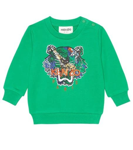 商品Kenzo|Baby logo-embroidered sweatshirt,价格¥627,第1张图片