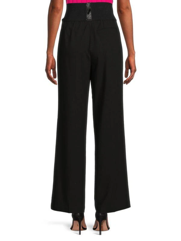 商品Calvin Klein|Solid Wide Leg Pants,价格¥191,第2张图片详细描述