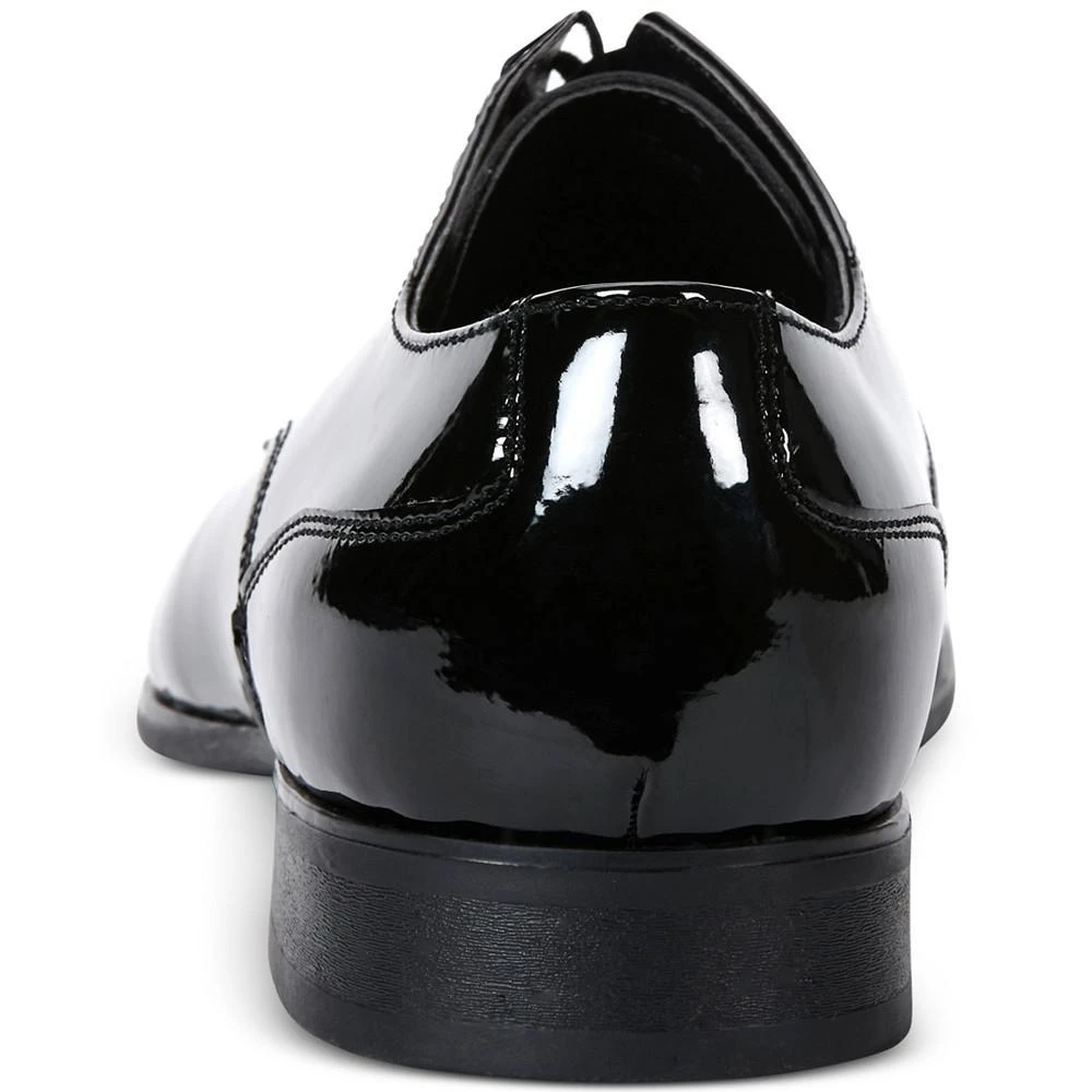 商品Calvin Klein|Men's Brodie Plain Toe Tuxedo Oxfords,价格¥410,第4张图片详细描述