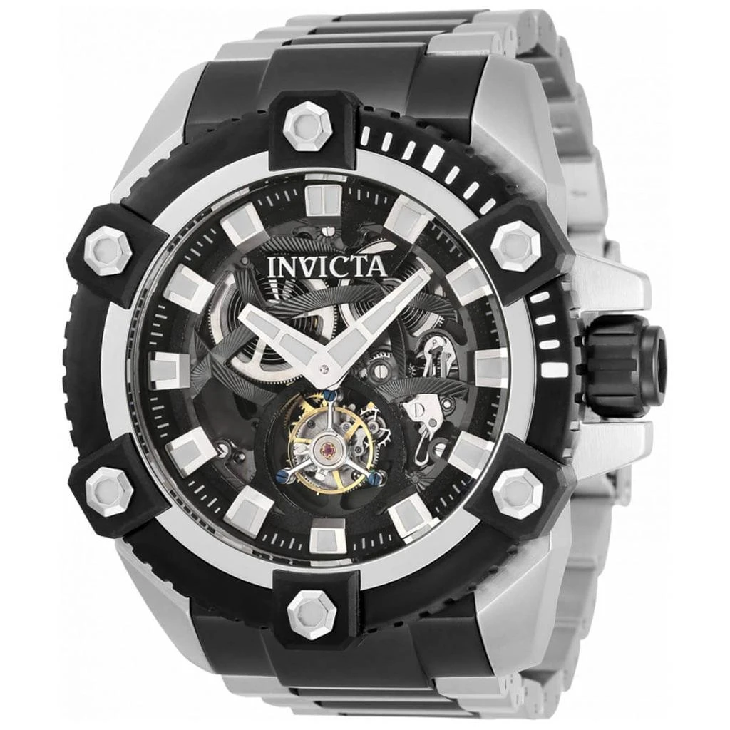 商品Invicta|Invicta Men's Automatic Watch - Reserve Two Tone Silver Tone and Black Case | 33809,价格¥5829,第1张图片