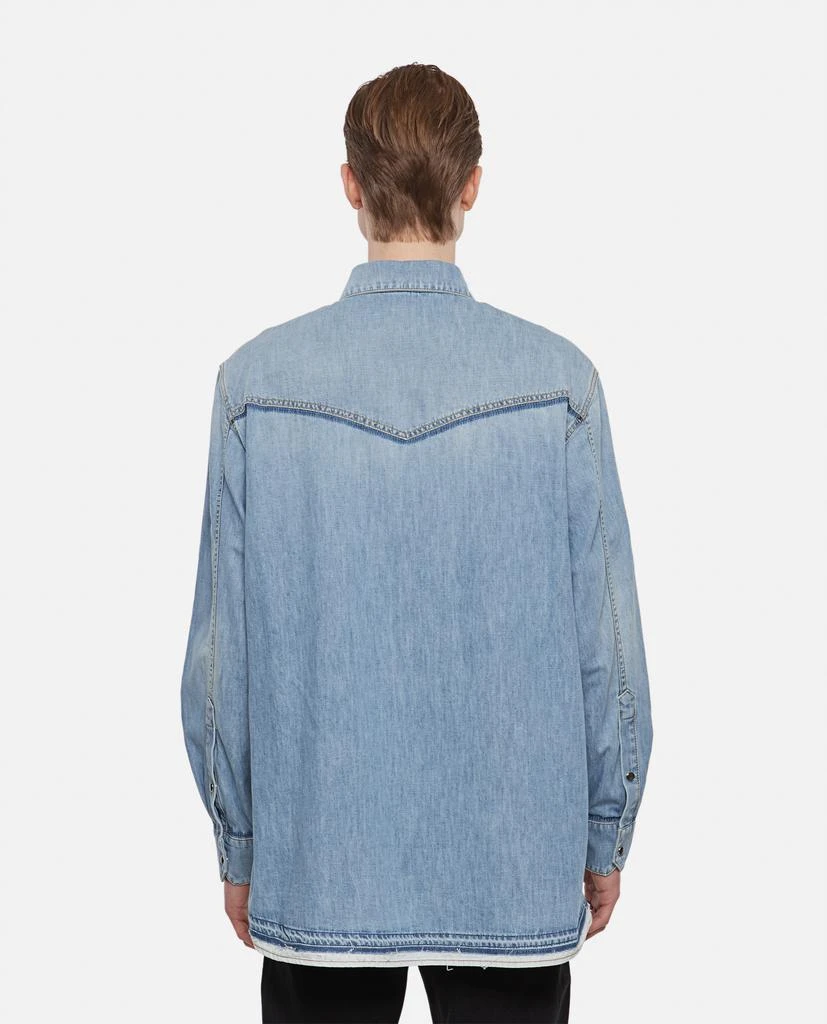 商品Valentino|STONE WASHED DENIM SHIRT,价格¥9440,第3张图片详细描述