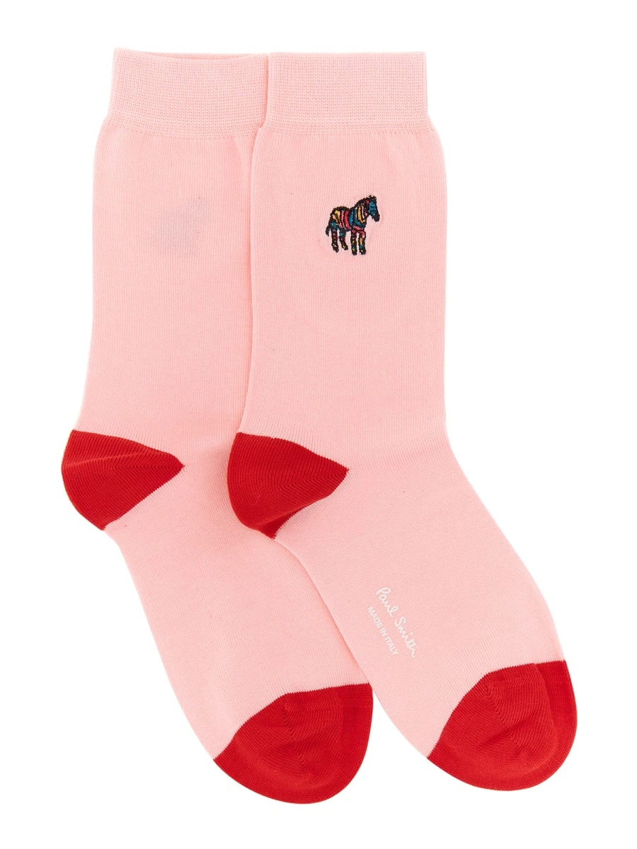 商品【商品预售7天】 Paul Smith|Paul Smith 女士袜子 W1A131NEHF70920 粉红色,价格¥335,第1张图片