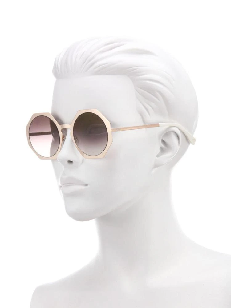 商品Fendi|51MM Metal Octagonal Sunglasses,价格¥3123,第2张图片详细描述