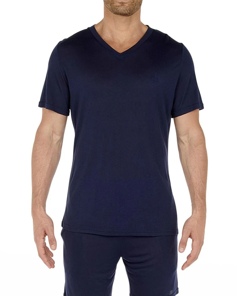 商品HOM|Men's Cocooning V-Neck T-Shirt,价格¥178,第1张图片