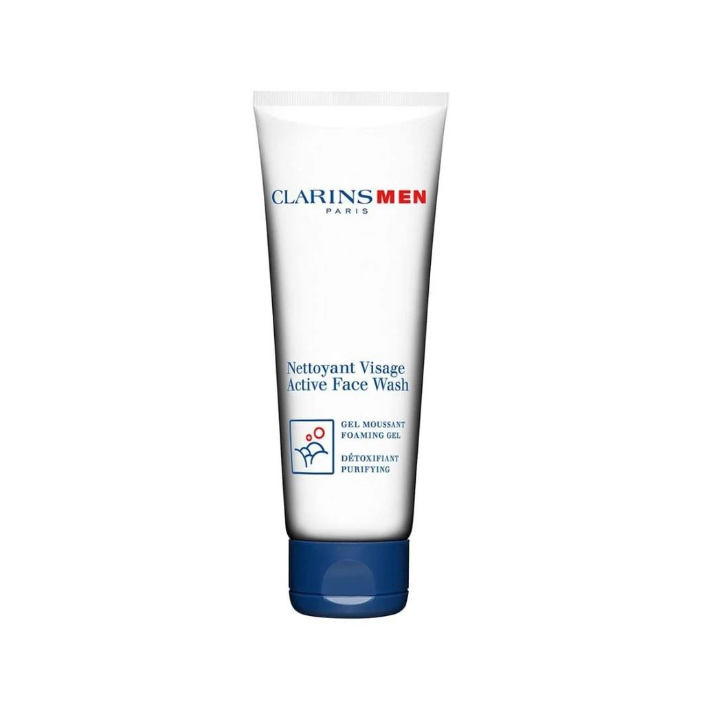 商品Clarins|Clarins 娇韵诗 男士活力净澈洁面凝乳 125ml,价格¥267,第1张图片