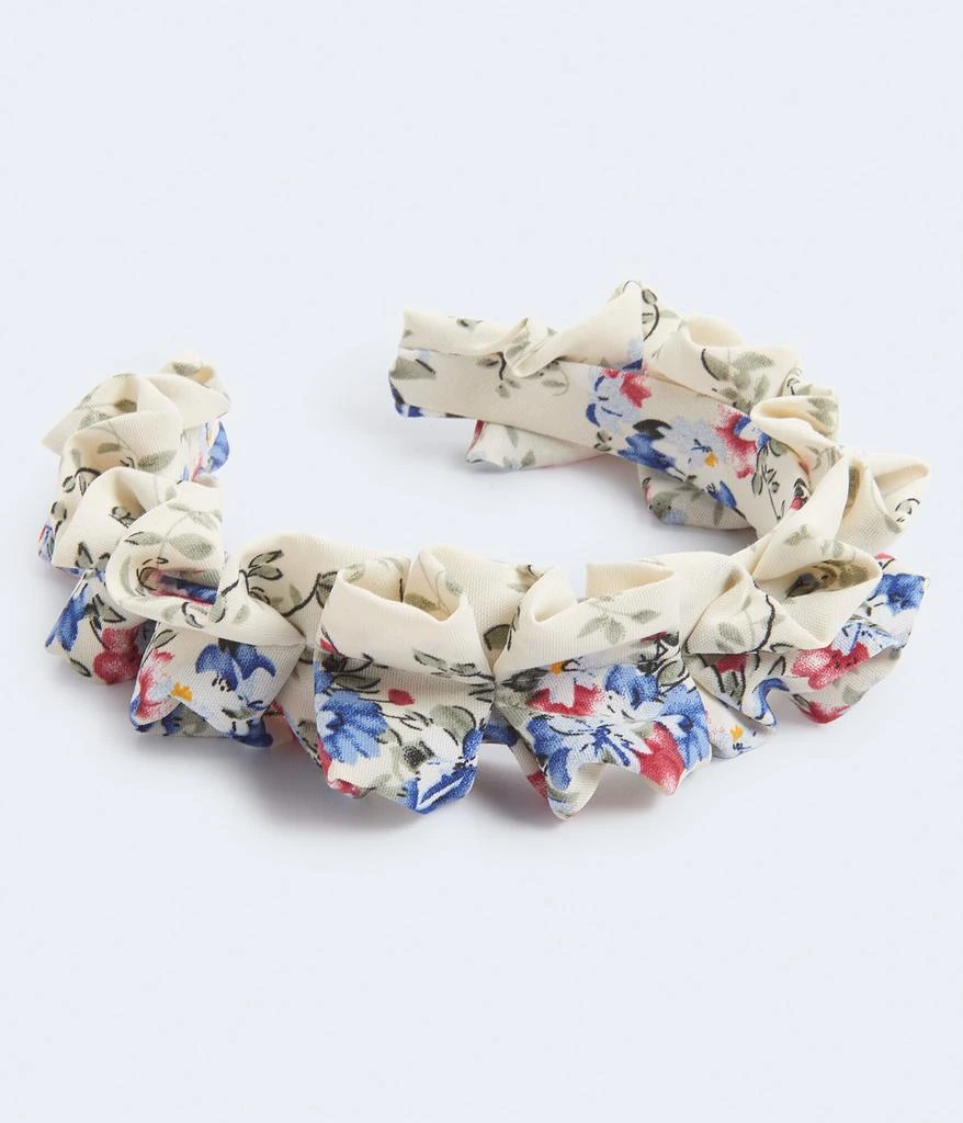 商品Aeropostale|Aeropostale Women's Floral Ruffle Headband,价格¥32,第1张图片