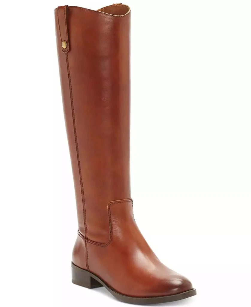 商品INC International|Fawne Wide-Calf Leather Knee High Boots, Created for Macy's,价格¥709,第1张图片