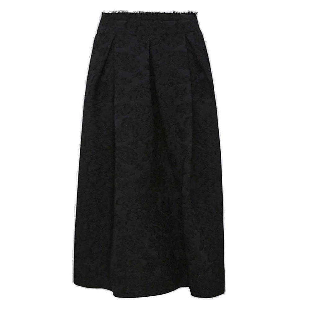 Uma Wang High Waist Pleated Skirt商品第1张图片规格展示