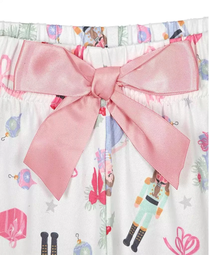商品Max & Olivia|Little and Big Girls 3-Piece Nutcracker Print Pajama Set,价格¥266,第3张图片详细描述