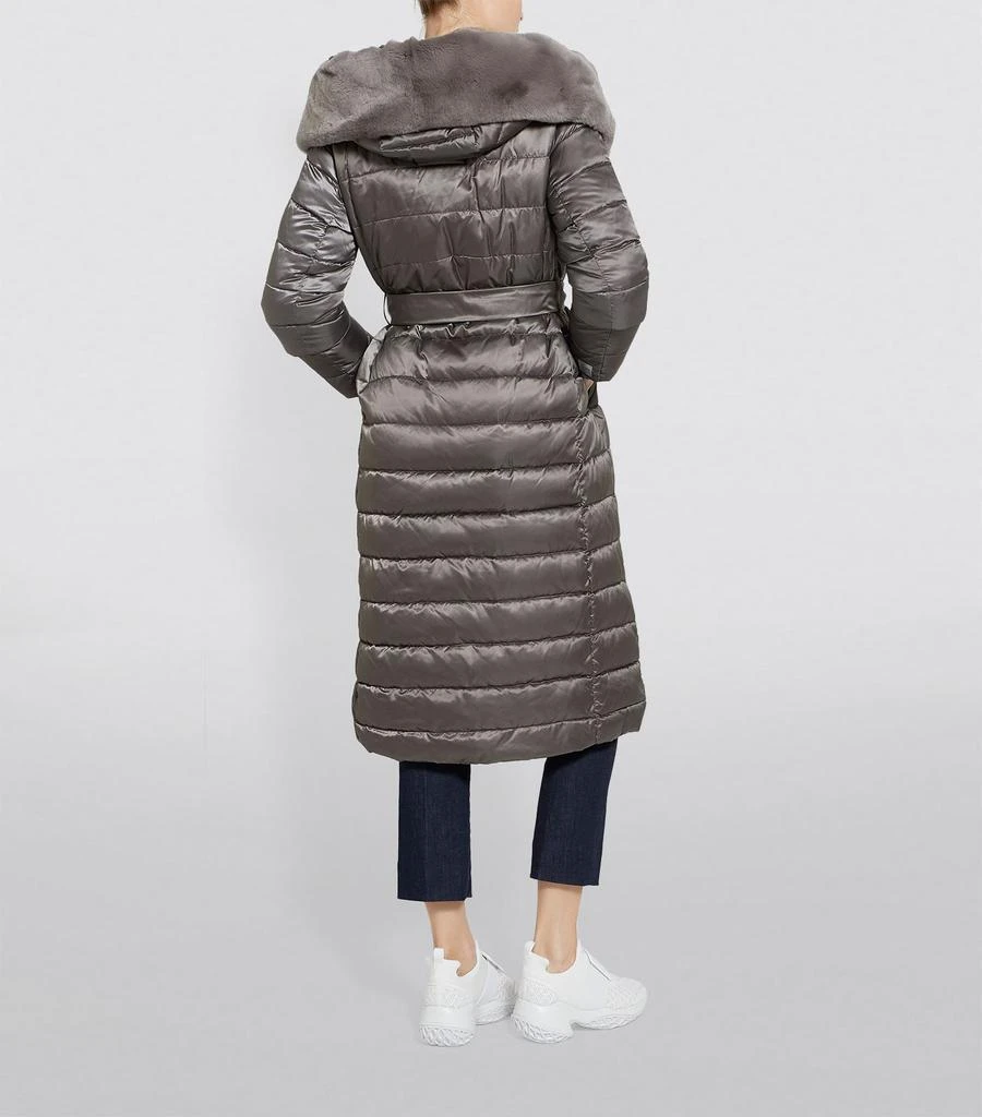 商品Max Mara|The Cube Rabbit-Trim Quilted Coat,价格¥10275,第3张图片详细描述