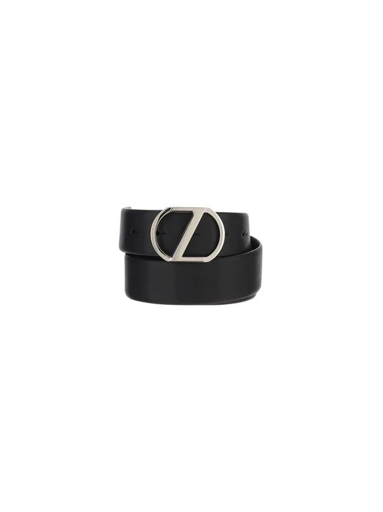 商品[国内直发] Zegna|ZEGNA 男士黑色皮革腰带 BSFFA-59QC-PNER,价格¥2864,第1张图片