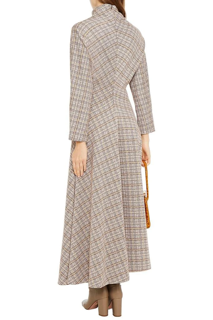 商品ROSETTA GETTY|Checked jacquard-knit maxi dress,价格¥2305,第1张图片