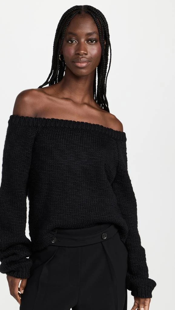 商品Helmut Lang|Helmut Lang 露肩上衣,价格¥1255,第2张图片详细描述