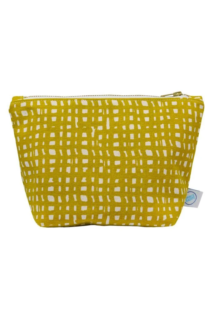 商品Dance Happy Designs|Women's Ivy Cosmetic Bag In Golden Flax,价格¥388,第1张图片
