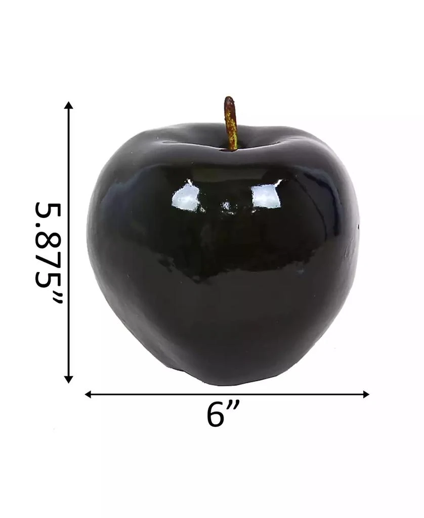 商品Flora Bunda|Shiny Large Centerpiece Apple, 6",价格¥229,第2张图片详细描述