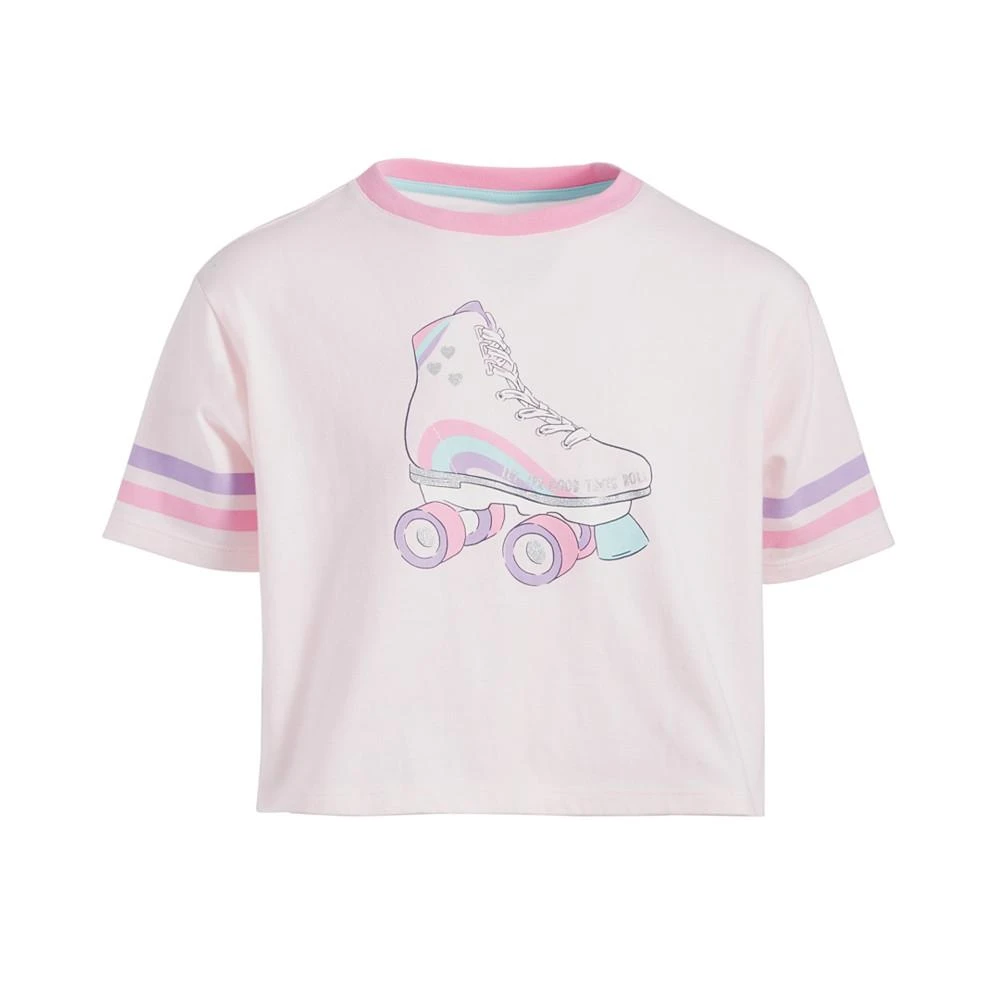 商品Epic Threads|Big Girls Roller Skate Graphic Boxy Top, Created for Macy's,价格¥59,第1张图片
