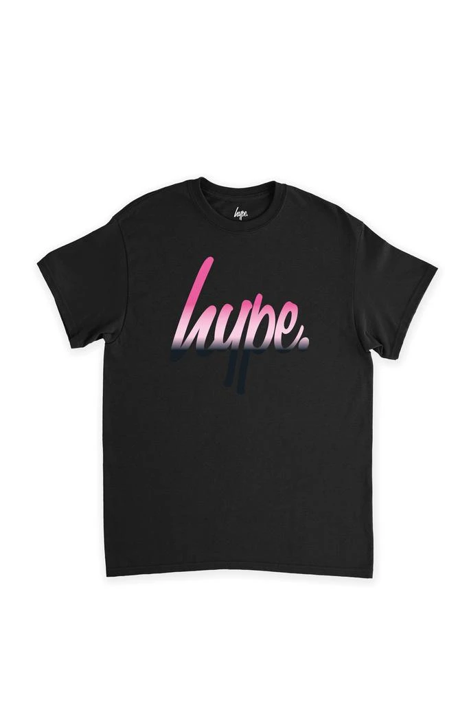 商品HYPE KIDS|HYPE KIDS PINK TO BLACK SCRIPT T-SHIRT,价格¥186,第1张图片