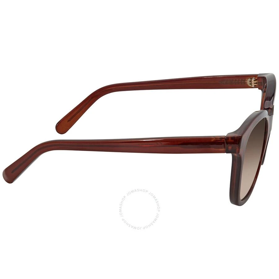 商品Salvatore Ferragamo|Brown Gradient Square Ladies Sunglasses SF834S 210 55,价格¥448,第3张图片详细描述