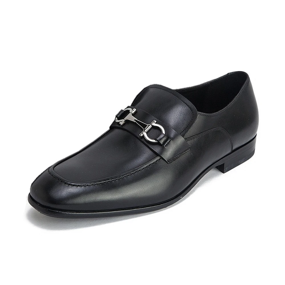 SALVATORE FERRAGAMO 黑色男士系带正装鞋 0618471 商品