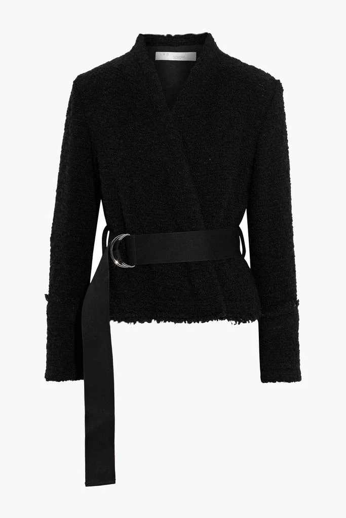 商品IRO|Vipeana belted boucle-knit wrap jacket,价格¥1456,第3张图片详细描述