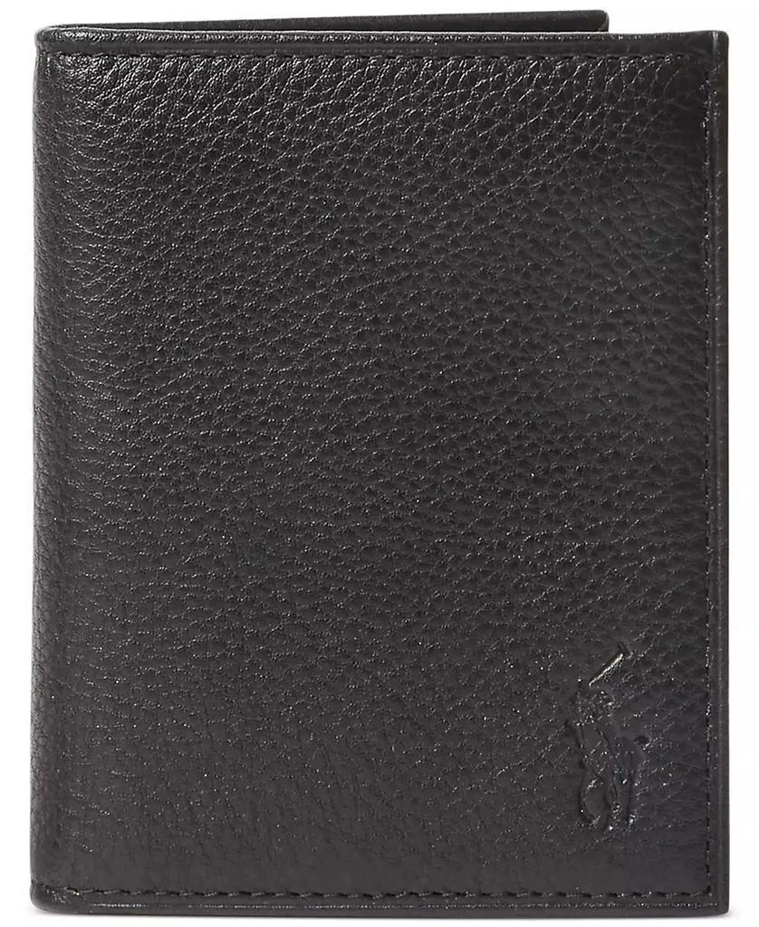 商品Ralph Lauren|Men's Pebbled Leather Billfold,价格¥748,第1张图片