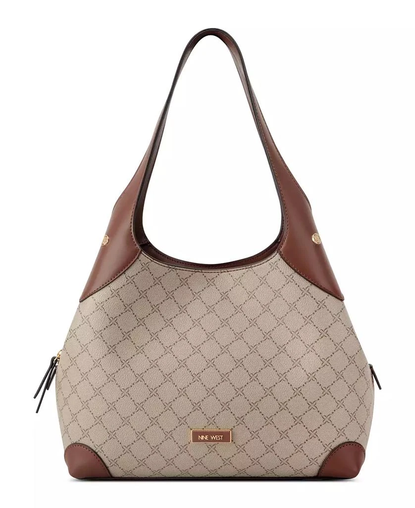 商品Nine West|Eamon Large Shoulder Bag,价格¥454,第1张图片