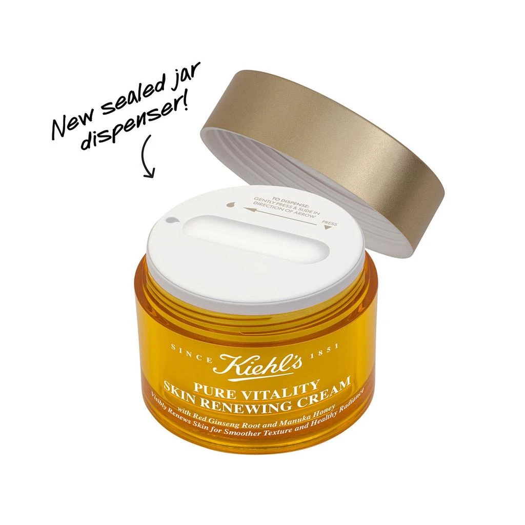 商品Kiehl's|Pure Vitality Skin Renewing Cream,价格¥392,第4张图片详细描述