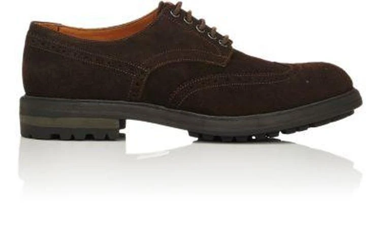 商品Barneys New York|Suede Wingtip Bluchers,价格¥1259,第1张图片