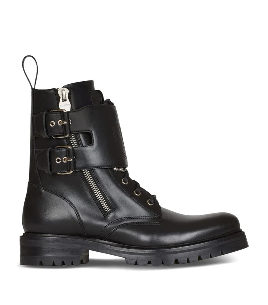 商品Balmain|Calfskin Ranger Ankle,价格¥11799,第1张图片