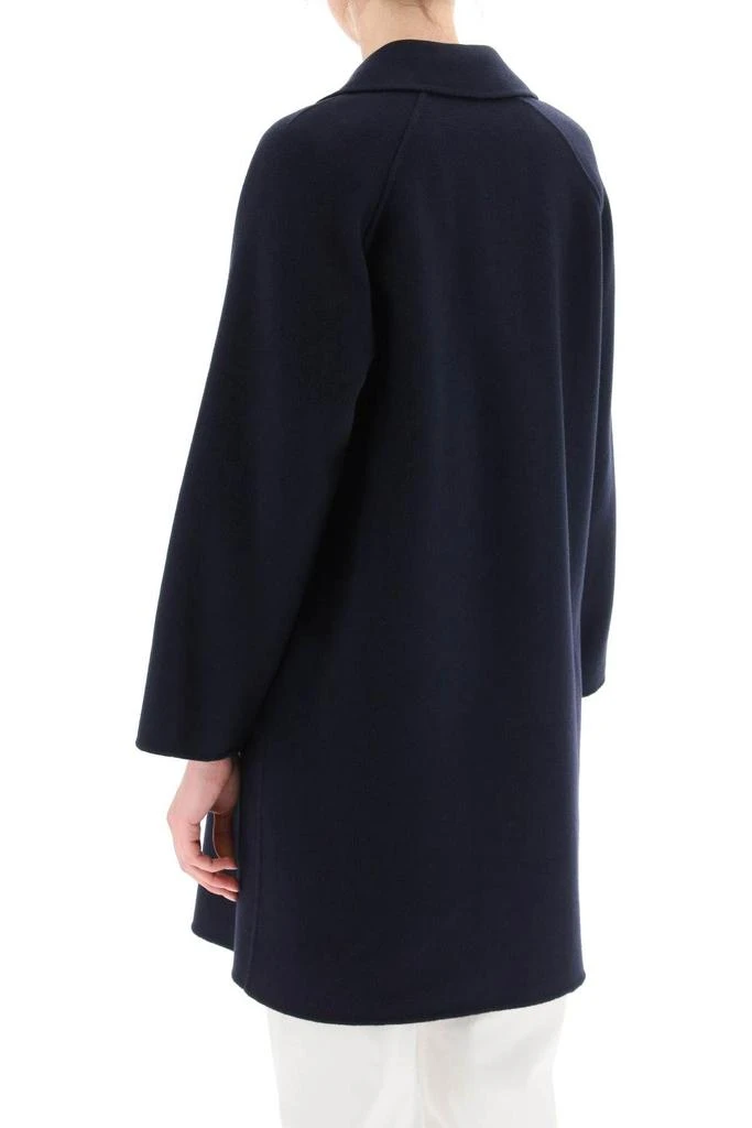 商品Weekend Max Mara|'RIVETTO' DOUBLE-BREASTED MIDI COAT IN VIRGIN WOOL BLEND,价格¥1743,第4张图片详细描述