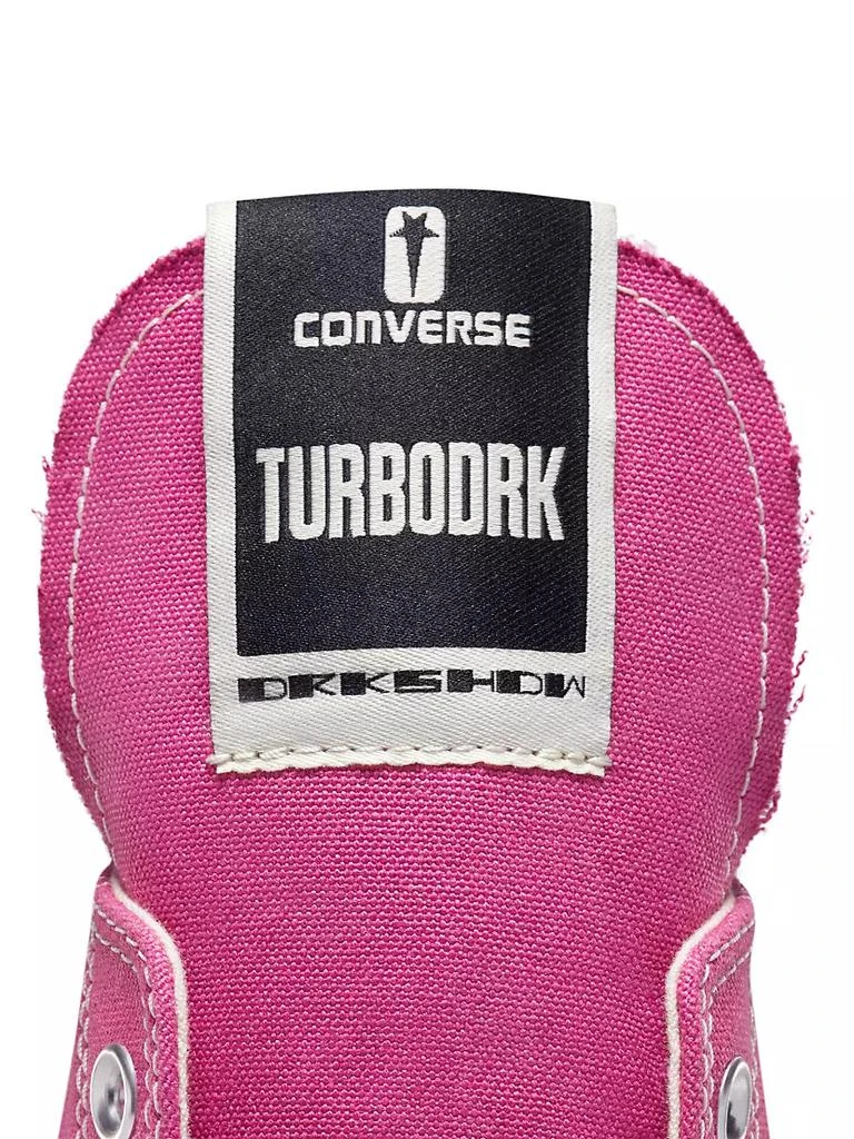 Converse x Rick Owens TURBODRK Laceless High-Top Sneakers 商品