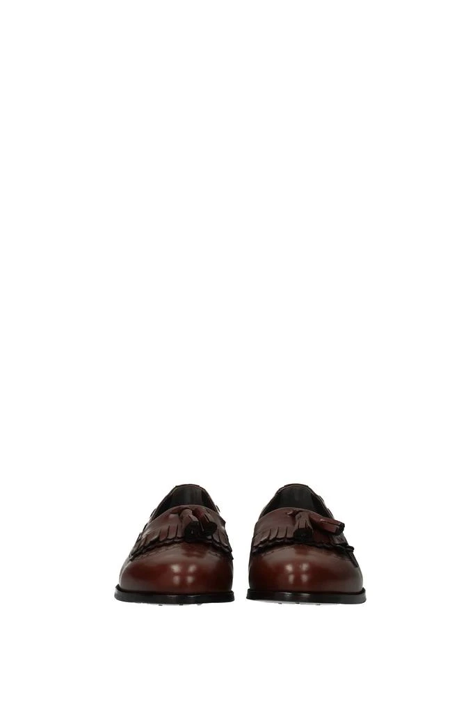 商品Celine|Loafers Leather Brown Dark Brown,价格¥2248,第3张图片详细描述