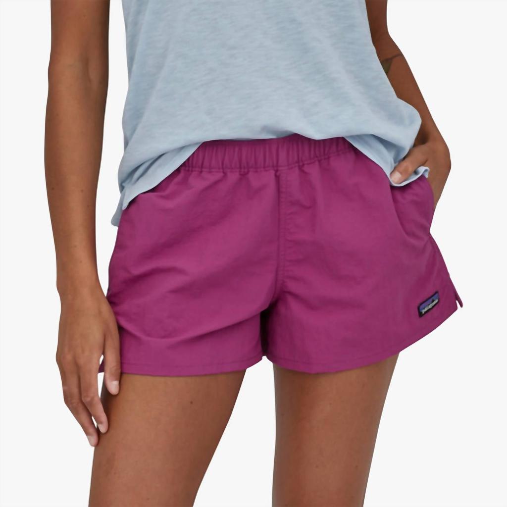 商品Patagonia|Women Barely Baggies Shorts 2 1/2" in Amaranth Pink,价格¥375,第1张图片