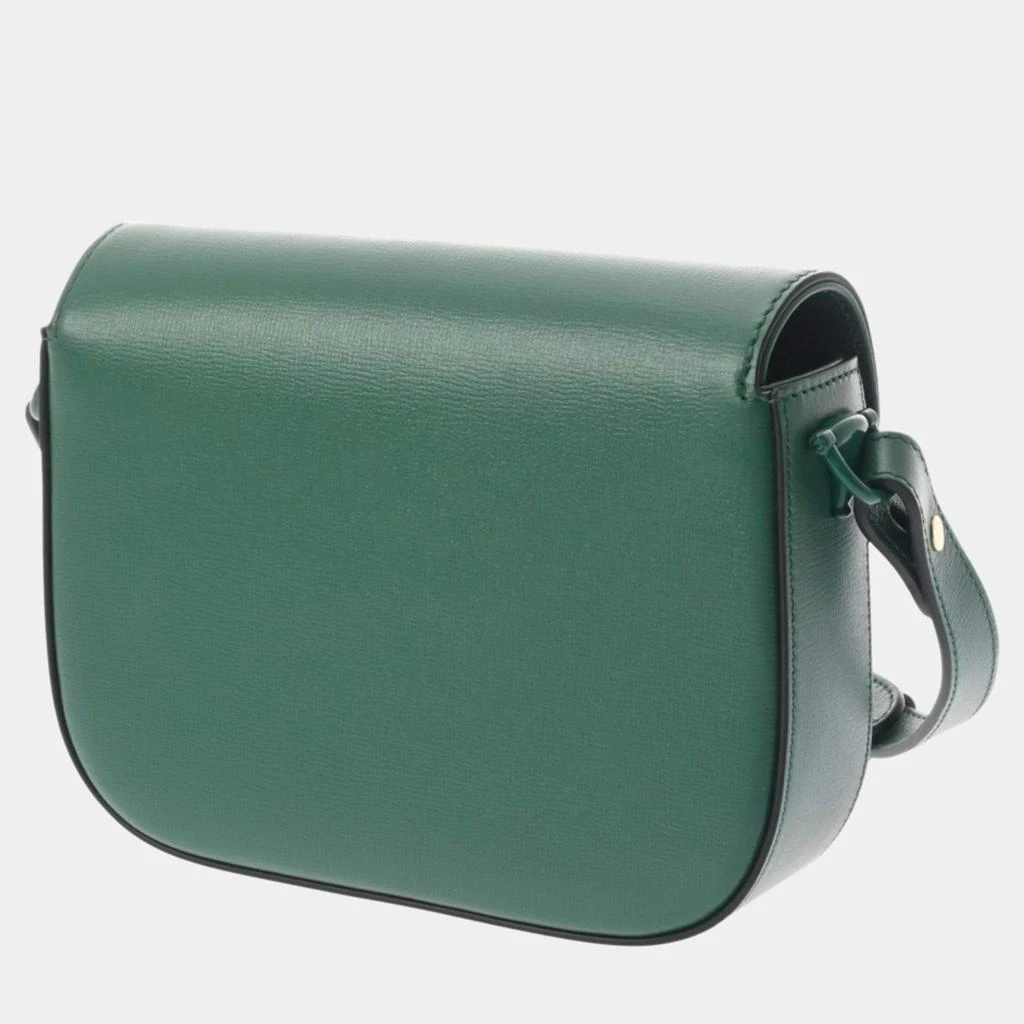 商品[二手商品] Gucci|Gucci Green Leather Horsebit 1955 Small Shoulder Bag,价格¥18741,第2张图片详细描述