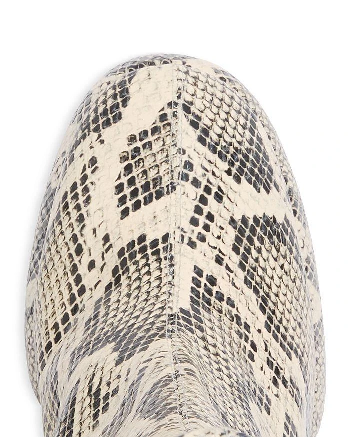商品AEYDE|Women's Emmy Snake Embossed Platform Block Heel Booties,价格¥4143,第3张图片详细描述