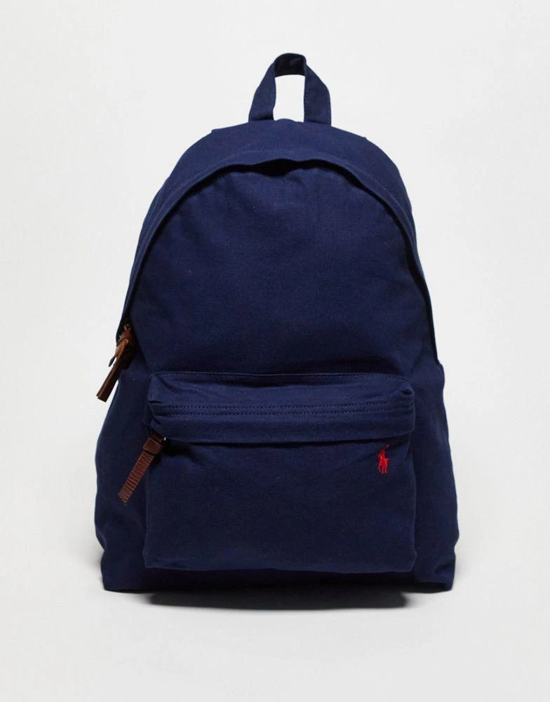 商品Ralph Lauren|Polo Ralph Lauren backpack in navy with logo,价格¥825,第1张图片