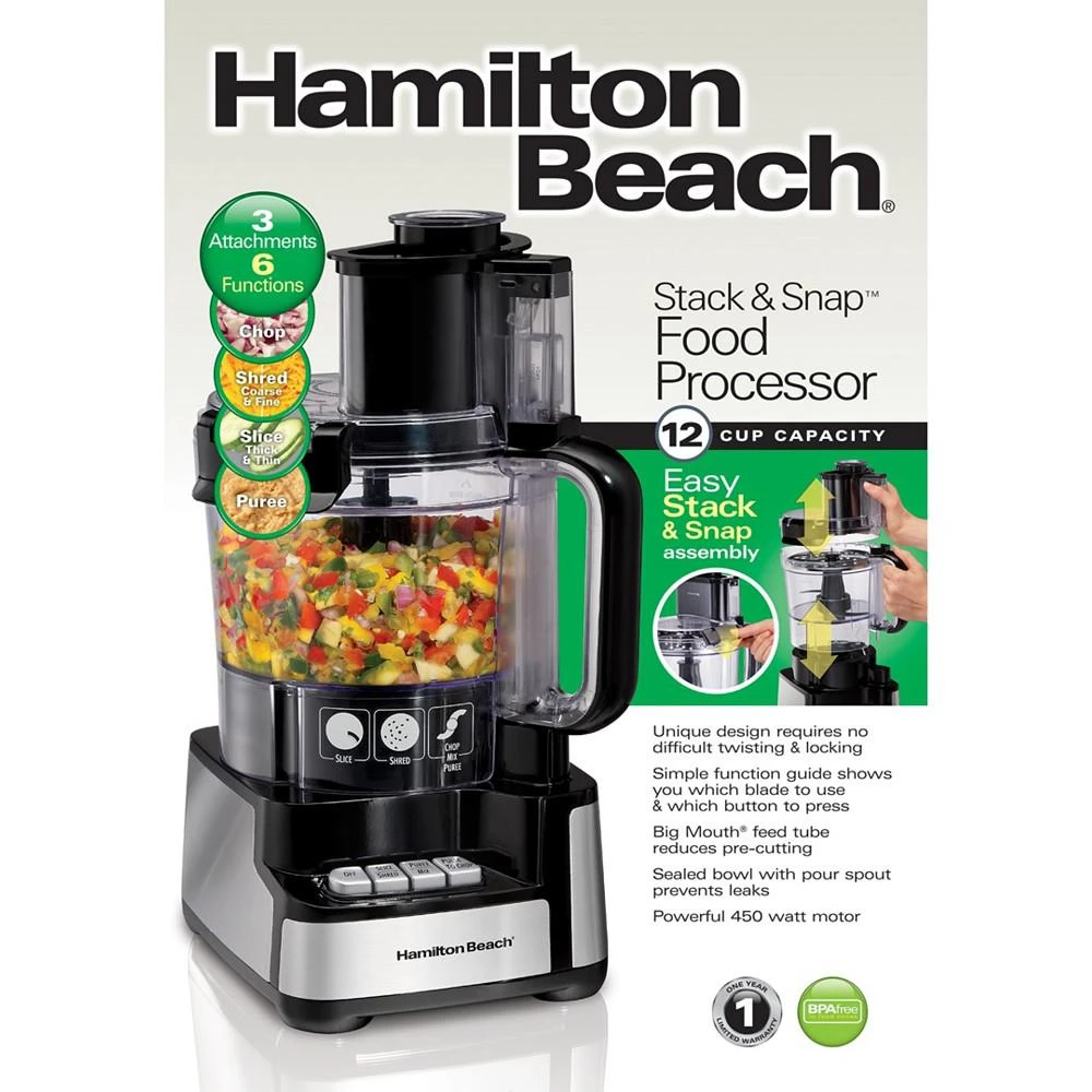 12 Cup Stack & Snap Food Processor 商品