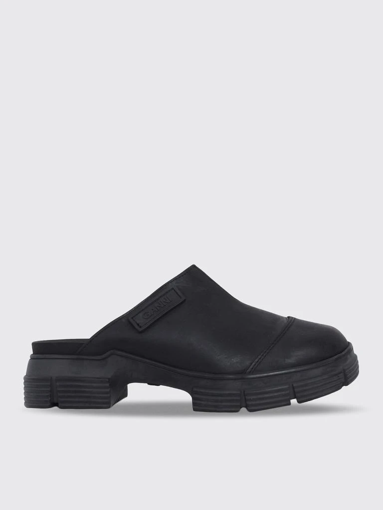 商品Ganni|Recycled Rubber City Mule,价格¥2257,第1张图片