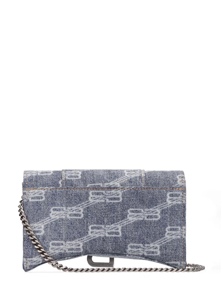 商品Balenciaga|Hourglass Canvas Chain Wallet,价格¥7850,第5张图片详细描述