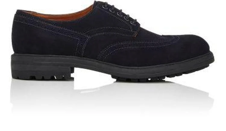 商品Barneys New York|Suede Wingtip Bluchers,价格¥1259,第1张图片