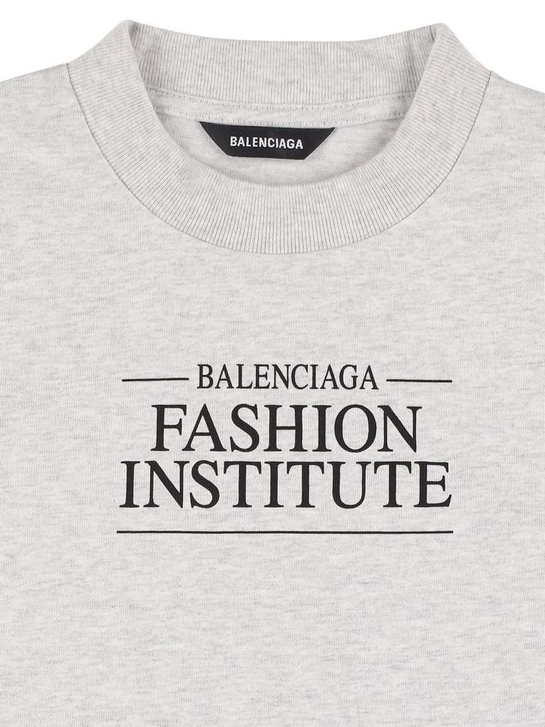 商品Balenciaga|Cotton Jersey S/s T-shirt,价格¥1441,第1张图片